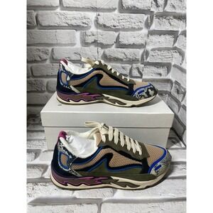 Sandro Women's H20Flame Multicolor Trainer Sneakers Shoes Lace Up Size 40/ US 10